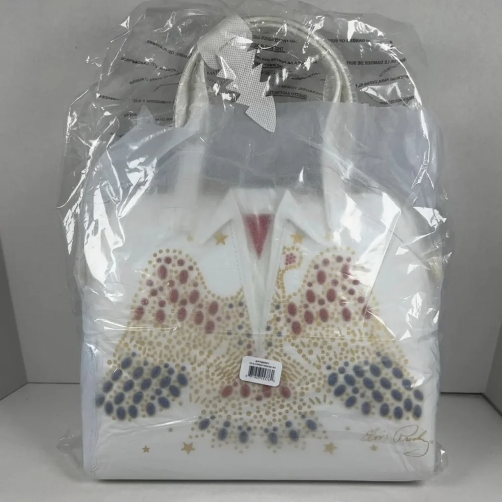Loungefly Elvis Presley Aloha Jumpsuit Cosplay Crossbody Bag